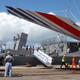 Debris of the missing Air France flight 447, recovered from the Atlantic Ocean, arrives at Recife's port